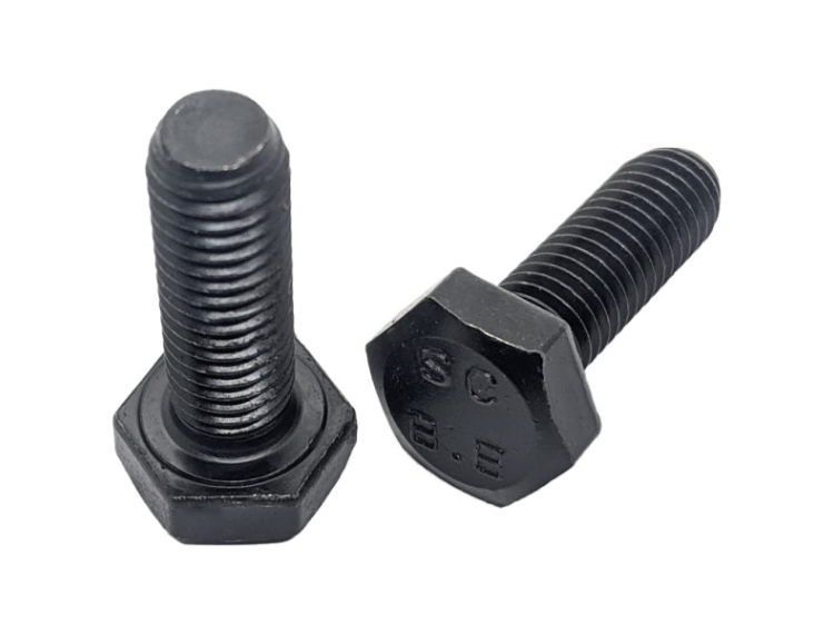 Bulong Đầu Lục Giác Thép Đen 8.8 DIN933 M8x25