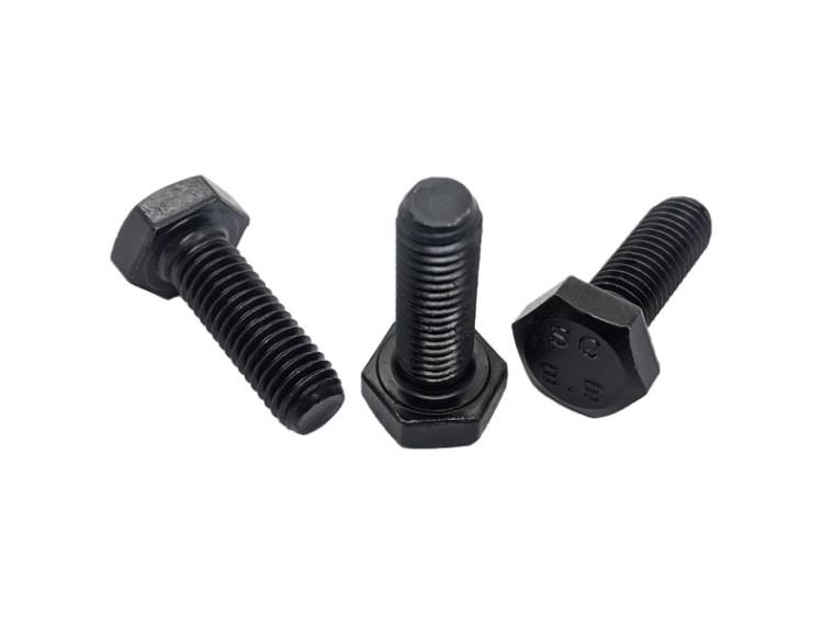 Bulong Đầu Lục Giác Thép Đen 8.8 DIN933 M8x25