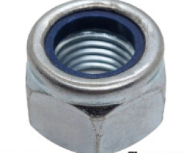 Tán Keo Thép Mạ Kẽm Trắng Cr3+ 8.8 DIN985 M10