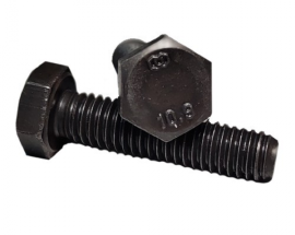 Bulong Đầu Lục Giác Thép Đen 10.9 DIN933 M10x25